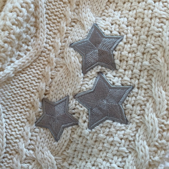 Taylor Swift Folklore Cardigan with star patches - Picture 3 of 5